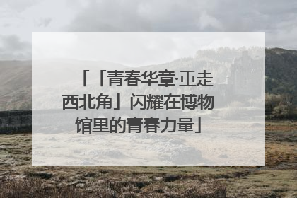 「青春华章·重走西北角」闪耀在博物馆里的青春力量