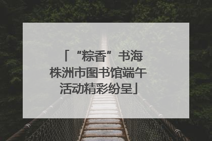 “粽香”书海 株洲市图书馆端午活动精彩纷呈