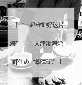 “一起守护好这片海”——天津渤海湾畔生态“蜕变记”
