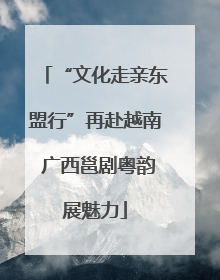 “文化走亲东盟行”再赴越南 广西邕剧粤韵展魅力