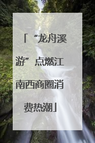 “龙舟溪游”点燃江南西商圈消费热潮