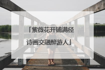紫薇花开铺满径 诗画交融醉游人