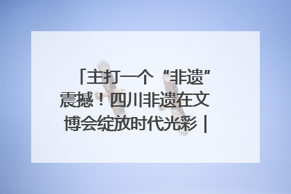主打一个“非遗”震撼！四川非遗在文博会绽放时代光彩｜文博向“新”