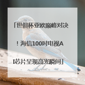 世俱杯亚欧巅峰对决！海信100吋电视AI芯片呈现高光瞬间