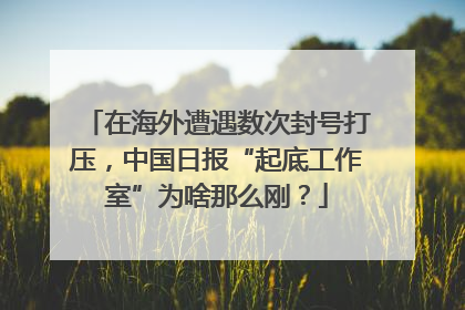在海外遭遇数次封号打压，中国日报“起底工作室”为啥那么刚？
