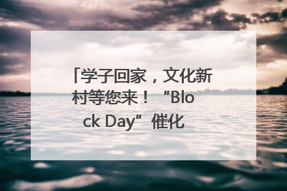 学子回家，文化新村等您来！“Block Day”催化学院式街区新生态
