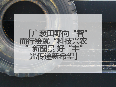 广袤田野向“智”而行绘就“科技兴农”新图景 好“丰”光传递新希望