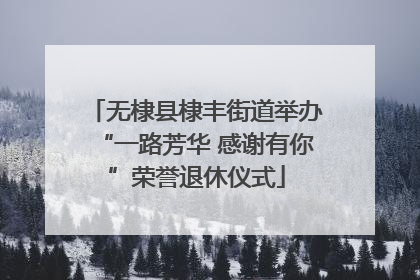 无棣县棣丰街道举办“一路芳华 感谢有你”荣誉退休仪式