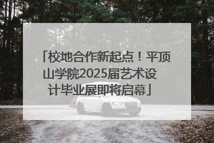 校地合作新起点！平顶山学院2025届艺术设计毕业展即将启幕