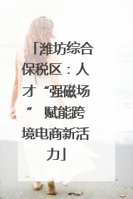 潍坊综合保税区：人才“强磁场” 赋能跨境电商新活力