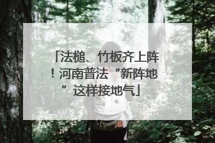 法槌、竹板齐上阵！河南普法“新阵地”这样接地气