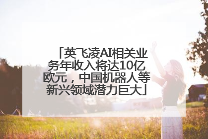 英飞凌AI相关业务年收入将达10亿欧元，中国机器人等新兴领域潜力巨大