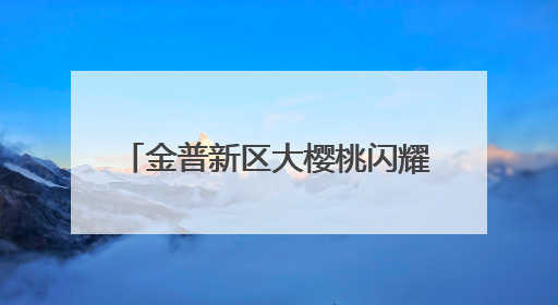 金普新区大樱桃闪耀上海！2025大连金普新区大樱桃推介会活动成功举办！