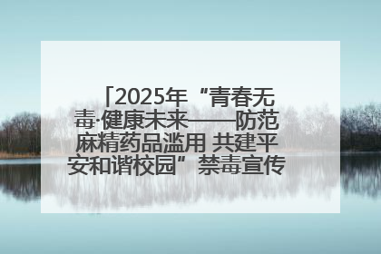 2025年“青春无毒·健康未来——防范麻精药品滥用 共建平安和谐校园”禁毒宣传专题活动在咸宁举行